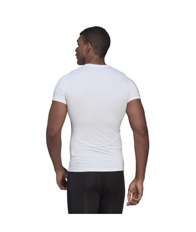 Camiseta adidas Techfit Training Hombre White