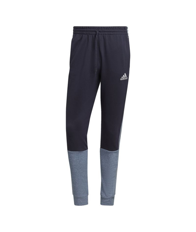 Calças adidas Essentials Mélange Azul para homem