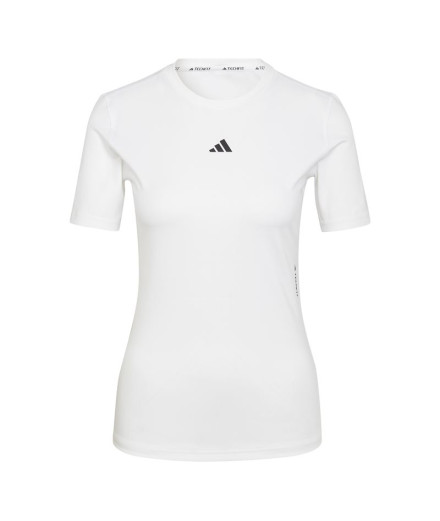 Camiseta de Fitness adidas Essentials Tf Train Mulher Branco