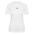 Camiseta de Fitness adidas Essentials Tf Train Mujer Blanco