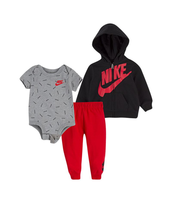 Conjunto fato de treino Nike de Kids JDI Toss Baby Preto