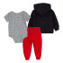 Conjunto fato de treino Nike de Kids JDI Toss Baby Preto