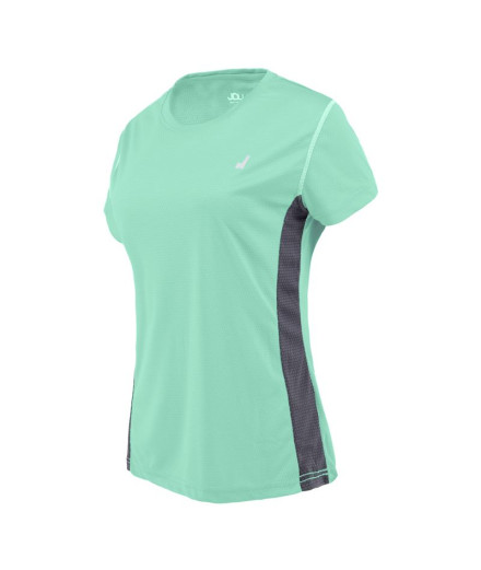Camiseta running Joluvi de Ultra W Menta