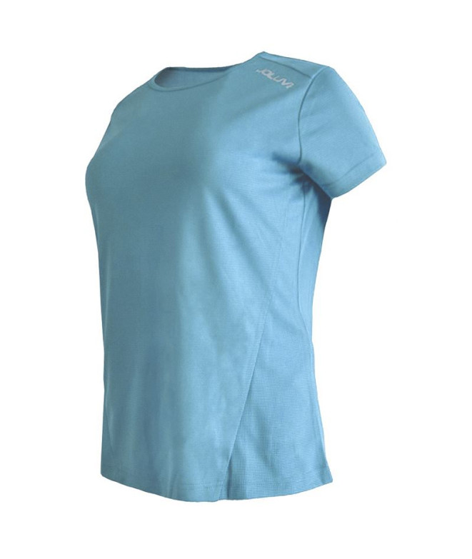 Camiseta running Joluvi de Runplex W Blue