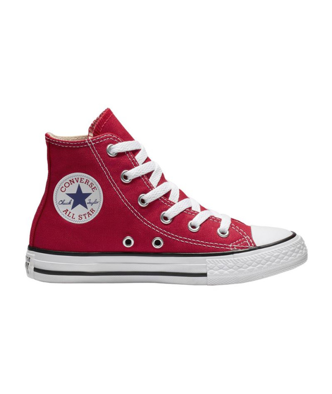 Chaussures Converse Chuck Taylor All Star Classic High Top Junior Red