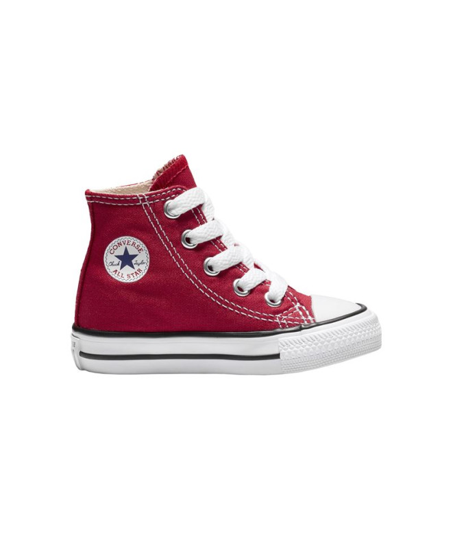 Chaussures Converse Chuck Taylor All Star Classic High Top Baby Red