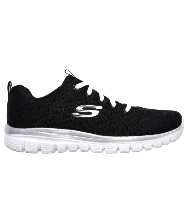 Zapatillas Skechers Graceful-Get Connected Mujer Black