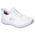 Sapatilhas Skechers Squad Sr Mulher Malha plana branca