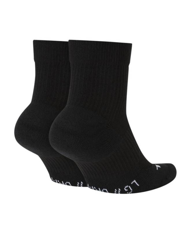 Meias Nike Court Desempenho x2 Bk