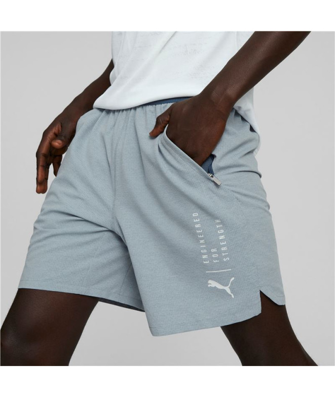 Short Hommes Puma Train UltRAREeave 7" Bleu