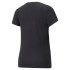 Camiseta Logótipo metálico Puma Essentials Mulher Preto