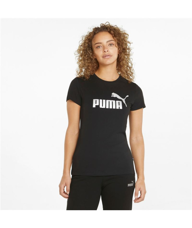 Camiseta Logótipo metálico Puma Essentials...