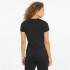 Camiseta Logótipo metálico Puma Essentials Mulher Preto