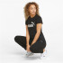 T-shirt Puma Essentials Metallic Logo Femme Noir