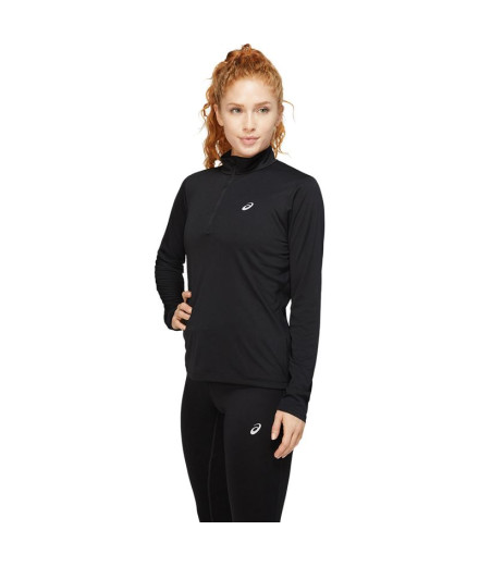Camiseta ASICS Core LS 1/2 Mulher Bk
