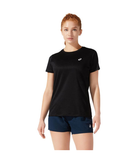 Camiseta ASICS Core SS Mulher Bk Camiseta ASICS Core SS Mulher Bk