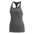Camiseta Braces adidas 3 Stripes Tank Mulher Cinzento