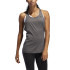 Camiseta Braces adidas 3 Stripes Tank Mulher Cinzento