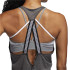 Camiseta Braces adidas 3 Stripes Tank Mulher Cinzento