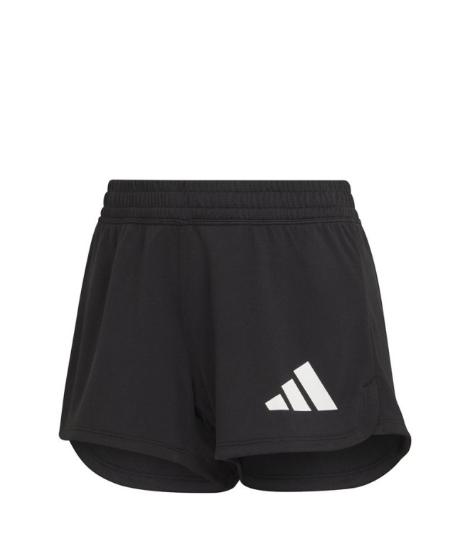 Calções adidas Pacer 3 Stripes Knit Women BK