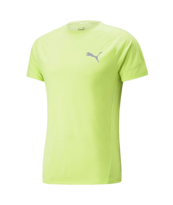 T-Shirt Puma Evostripe para homem Verde