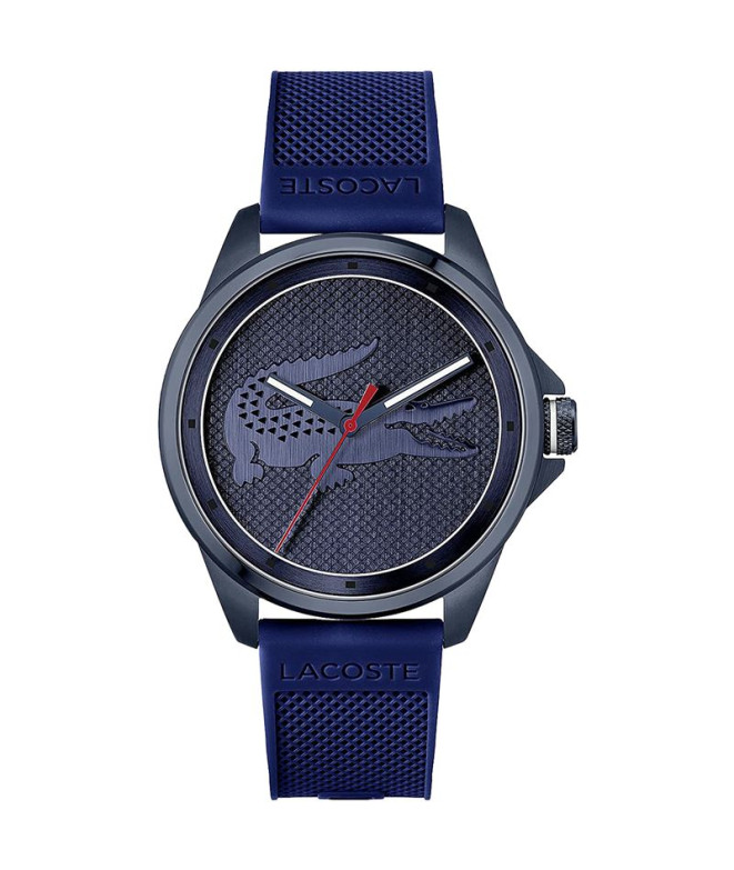 Relógio Lacoste 3 Le Croc Aço inoxidável 44 mm Azul para homem