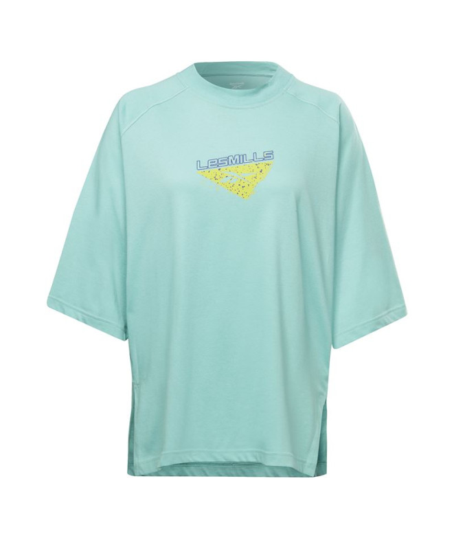 T-shirt Reebok Les Mills® Azul para mulher