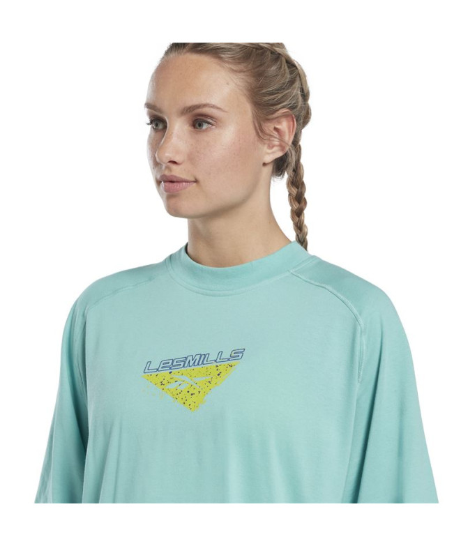 T-shirt Reebok Les Mills® Femme Bleu
