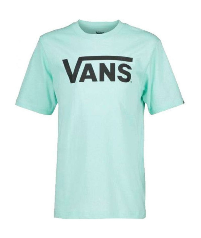 Camiseta Vans Drop V Boy-B Ligt Mint Niño Cyan