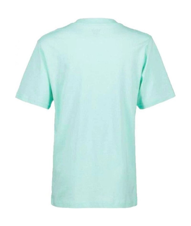 Camiseta Vans Drop V Boy-B Ligt Mint Niño Cyan