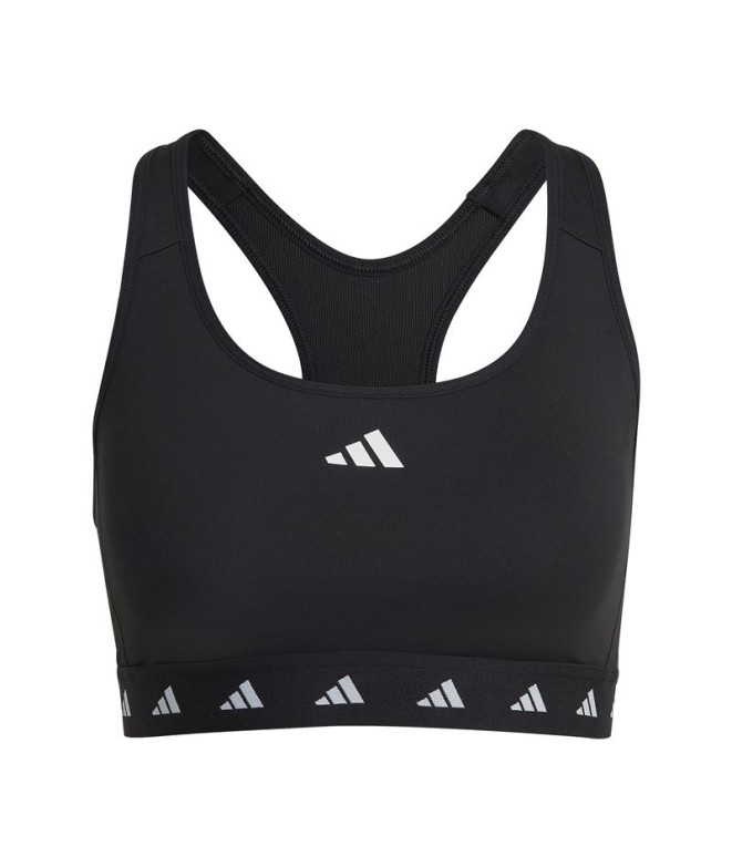 Sutiã esportivo Fitness adidas Mulher by Essentials Pwr Ms Tf Preto