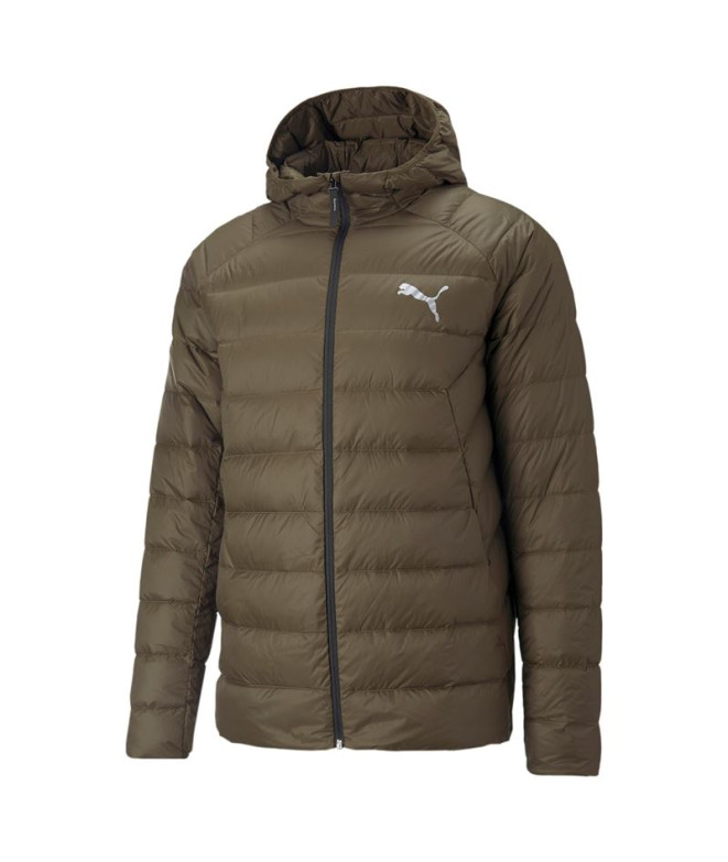 Veste Homme Puma PackLITE Hooded Down Brown