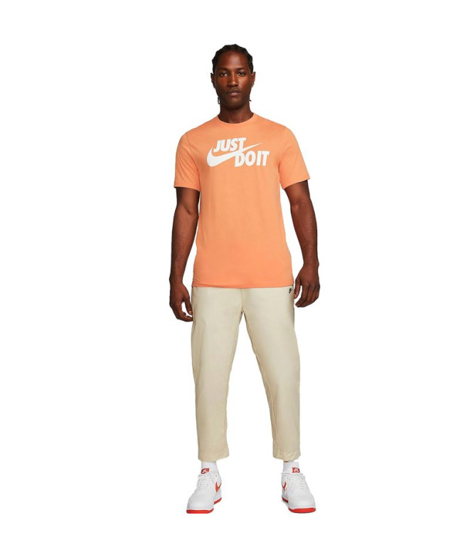 Camiseta Nike Homem Just Do It Orange