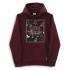 Sweatshirt Vans Night Garden Homens Vermelho