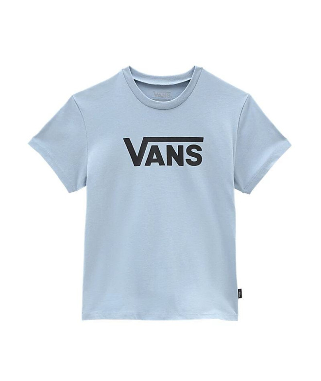 T-shirt Vans Flying V Crew Girl Azul