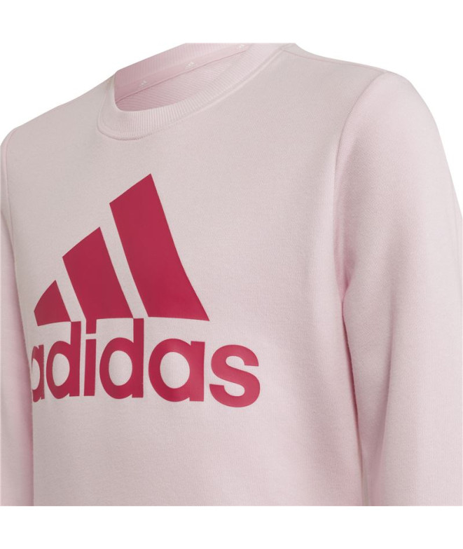 Sudadera adidas Essentials Niña Pink