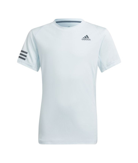 T-shirt de tennis adidas Club Tennis 3-Stripes Junior Blanc T-shirt de tennis adidas Club Tennis 3-Stripes Junior Blanc