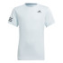 T-Shirt de ténis adidas Club Tennis 3-Stripes Junior Branco