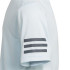 T-Shirt de ténis adidas Club Tennis 3-Stripes Junior Branco