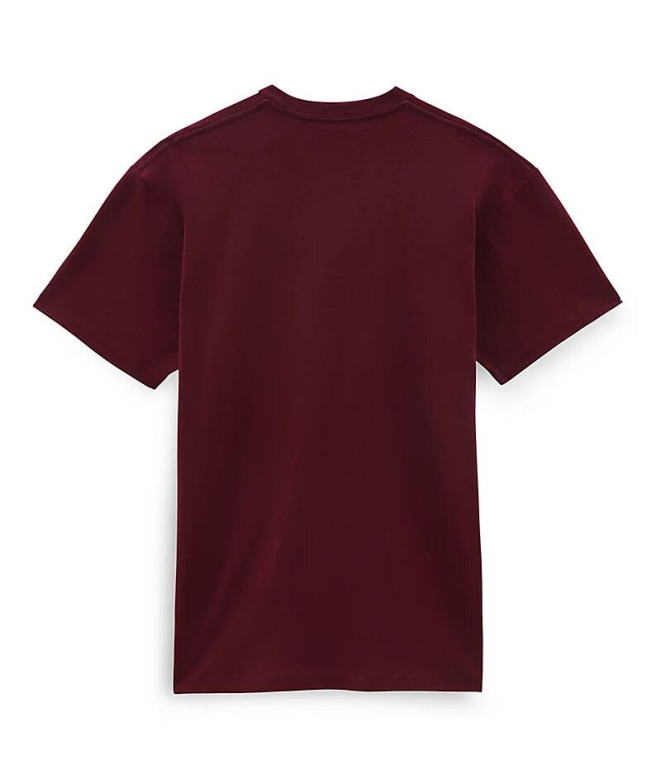 T-shirt Vans Classic Man Rouge