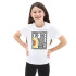 T-shirt Vans Sunlit Crew Girl Branco