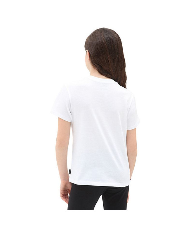Camiseta Vans Sunlit Crew Niña White