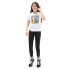 T-shirt Vans Sunlit Crew Girl Branco