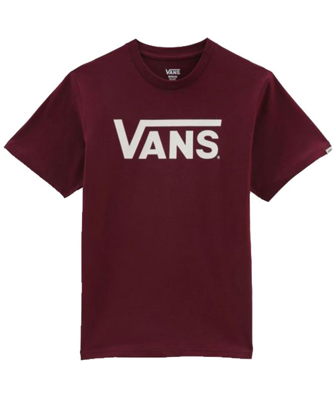 T-shirt Vans Classic Kids Vermelho