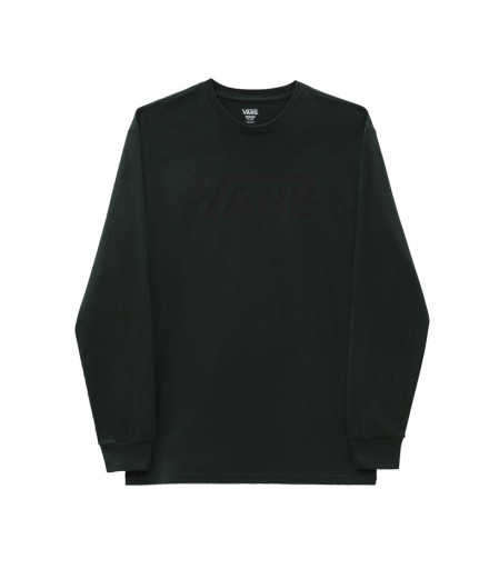 Camiseta Vans Verde LS clássico Unissex