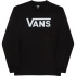 T-shirt Vans Classic LS Preto unissex