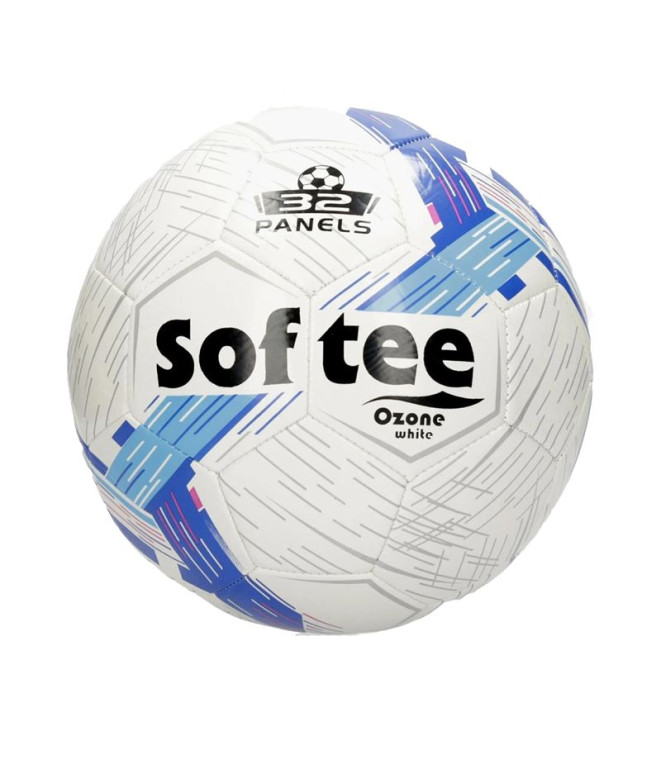 Balón de Fútbol Softee Ozone Pro Blanco Fútbol 11