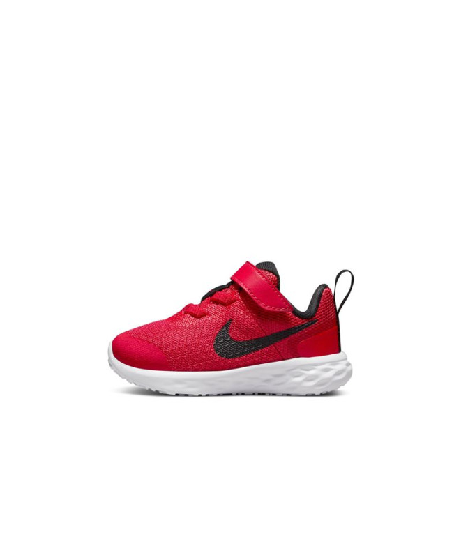 Sapatilhas Nike Revolution 6 Infantil Vermelho