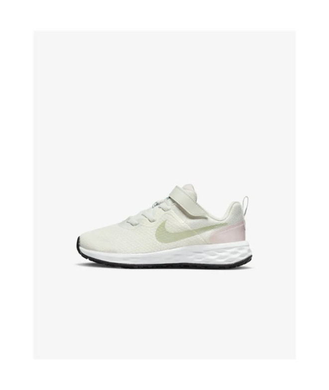 Chaussures Nike Enfant REVOLUTION 6 NN SE Blanc