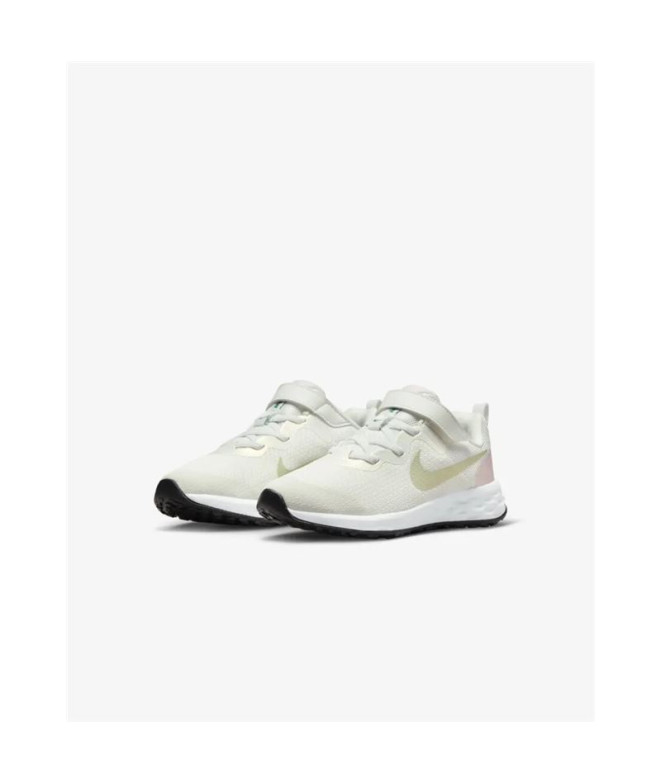 Chaussures Nike REVOLUTION 6 NN SE Enfant Blanc